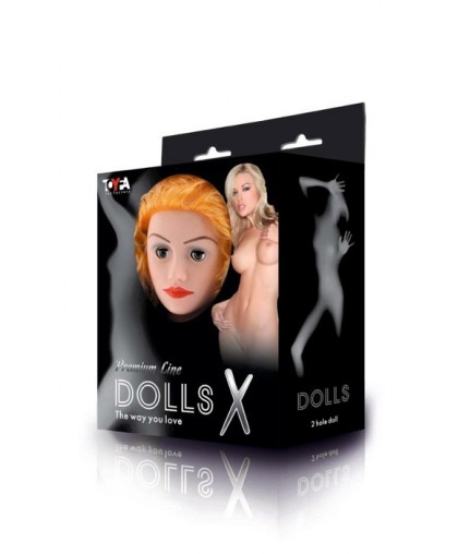 Надувная секс-кукла с реалистичной головой