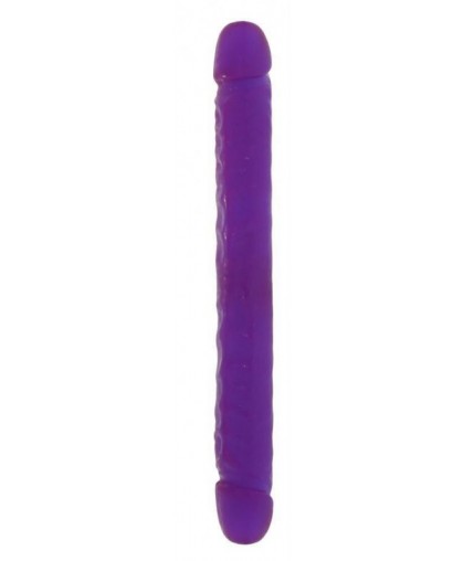Двойной фиолетовый фаллоимитатор
