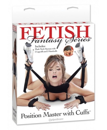 Фиксатор для рук и ног Fetish Fantasy Series Position Master With Cuffs