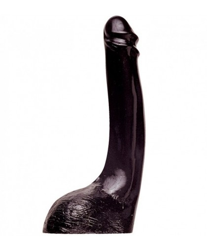 Чёрный фаллоимитатор-гигант All Black - 32 см.