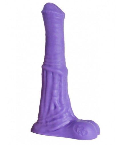 Фиолетовый фаллоимитатор Пегас Micro - 15 см.