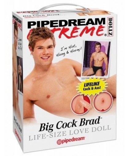 Кукла для секса мужчина с реалистичным пенисом Big Cock Brad