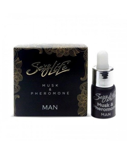 Концентрат феромонов для мужчин Sexy life Musk&Pheromone