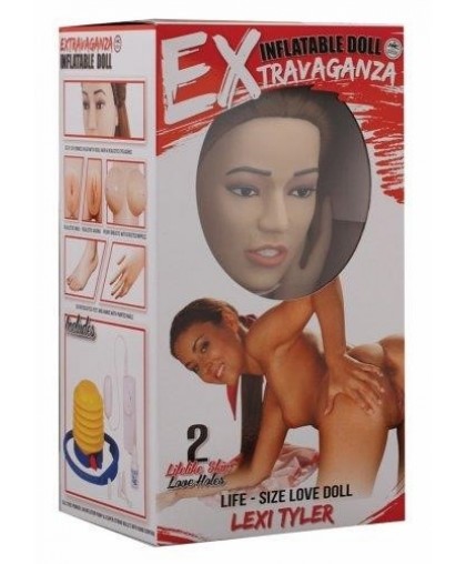 Реалистичная кукла для секса с вибрацией Extravaganza Lexi Tyler