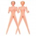 Две куколки для любви с реалистичной вагиной и анусом Slutty Sisters