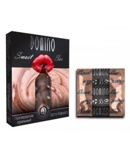 Оральный презерватив со вкусом ЛАТТЕ МАКИАТО (3 шт)