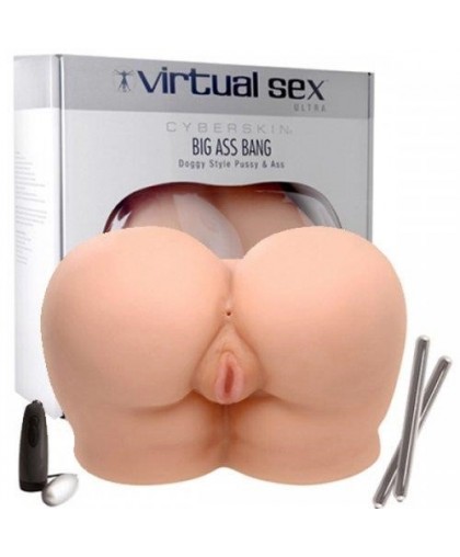 Реалистичная вагина и попка CyberSkin® Virtual Sex™