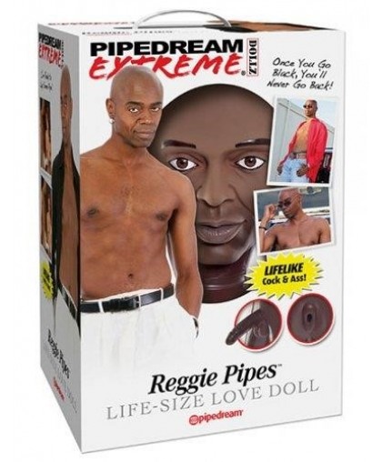 Кукла для секса мужчина с реалистичным пенисом Reggie Pipes