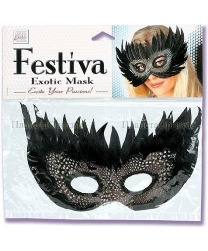 Черная маска Festiva Exotic