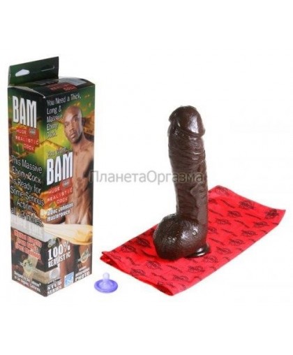 Гигантский пенис Bam Huge realistic cock