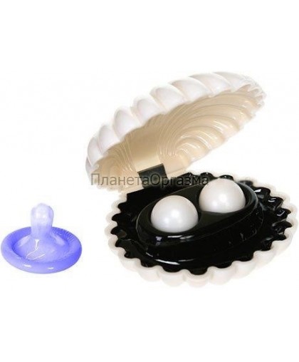 Шарики вагинальные в шкатулке Pleasure pearls 2 см