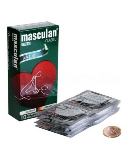 Презервативы увеличенного размера Masculan тип 4 (10 шт.)