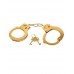 Золотые металлические наручники Gold Metal Cuffs