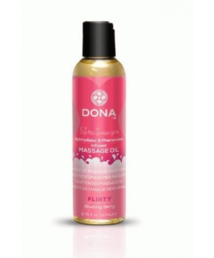 Массажное масло DONA Scented Massage Oil Flirty Aroma: Blushing Berry