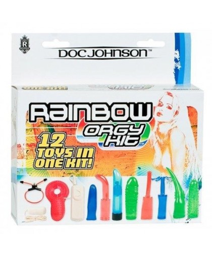 Эротический набор Rainbow Orgy Kit