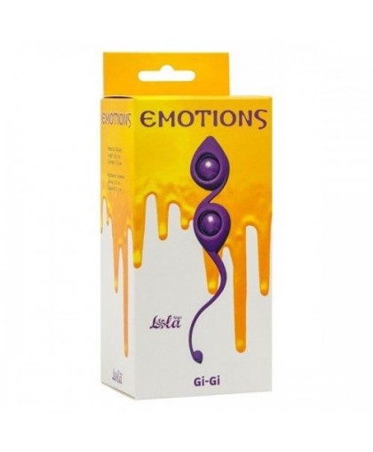 Вагинальные шарики Emotions Gi-Gi Purple