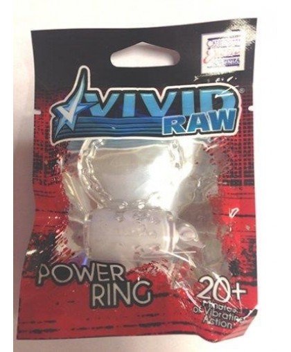 Эрекционное кольцо с вибрацией Vivid Raw Power Ring