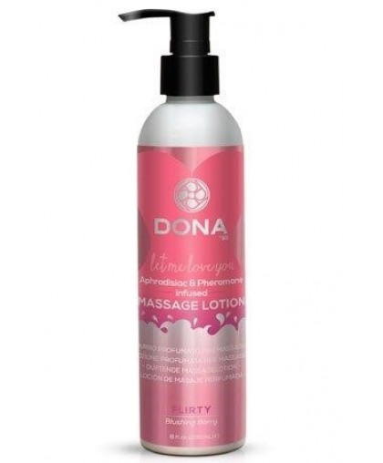 Увлажняющий лосьон для массажа DONA Massage Lotion Flirty Aroma: Blushing Berry