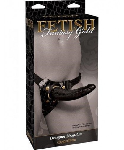 Страпон женский Fetish Fantasy Gold Designer Strap-On