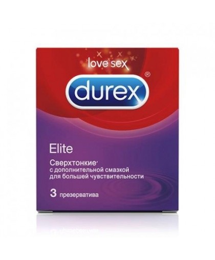 DUREX Elite Презервативы 3 шт.