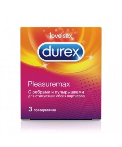 DUREX Pleasuremax Презервативы 3 шт.